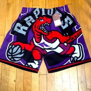 AUTHENTIC BRAND NEW MENS TORONTO RAPTORS SHORTS